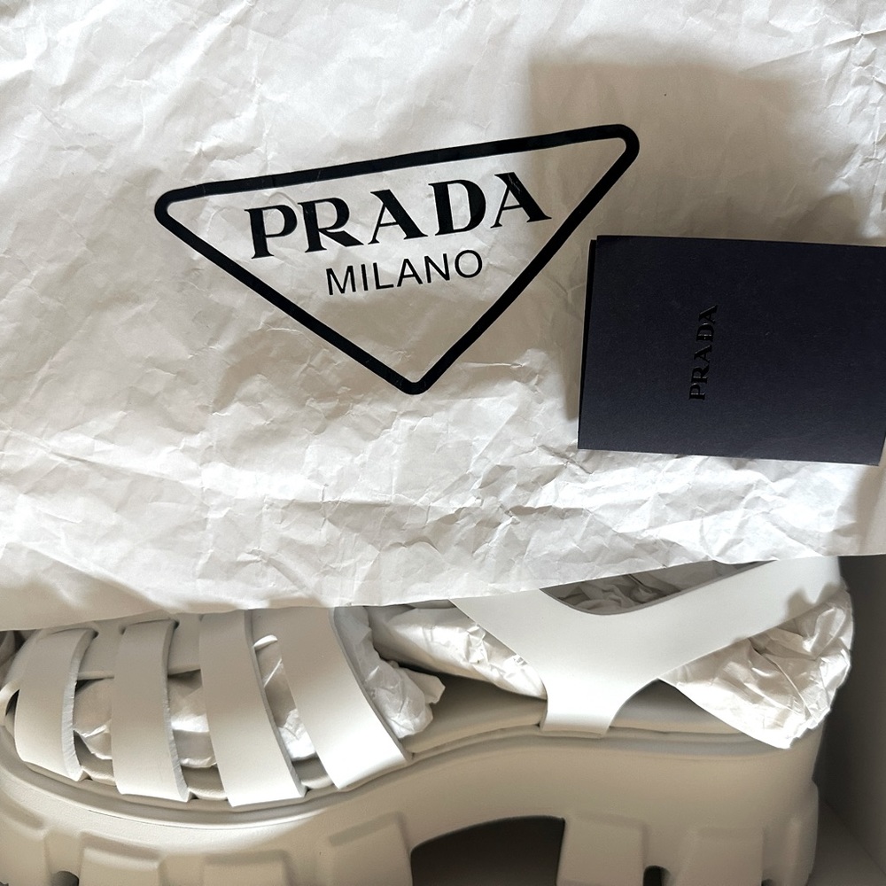 NEW Prada Calzature Donna platform sandals